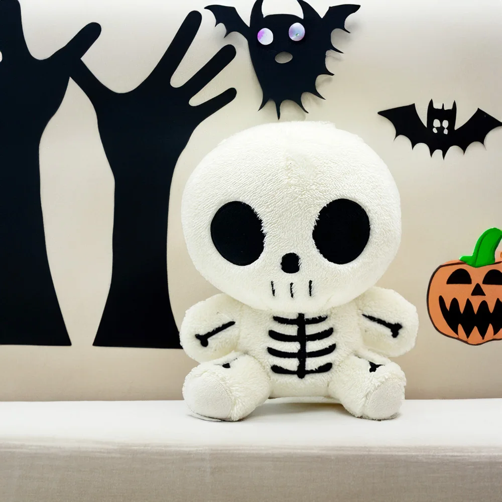 26cm Helloween ghost plush toy creative design game peripheral trendy home decoration adds a terrifying atmosphere