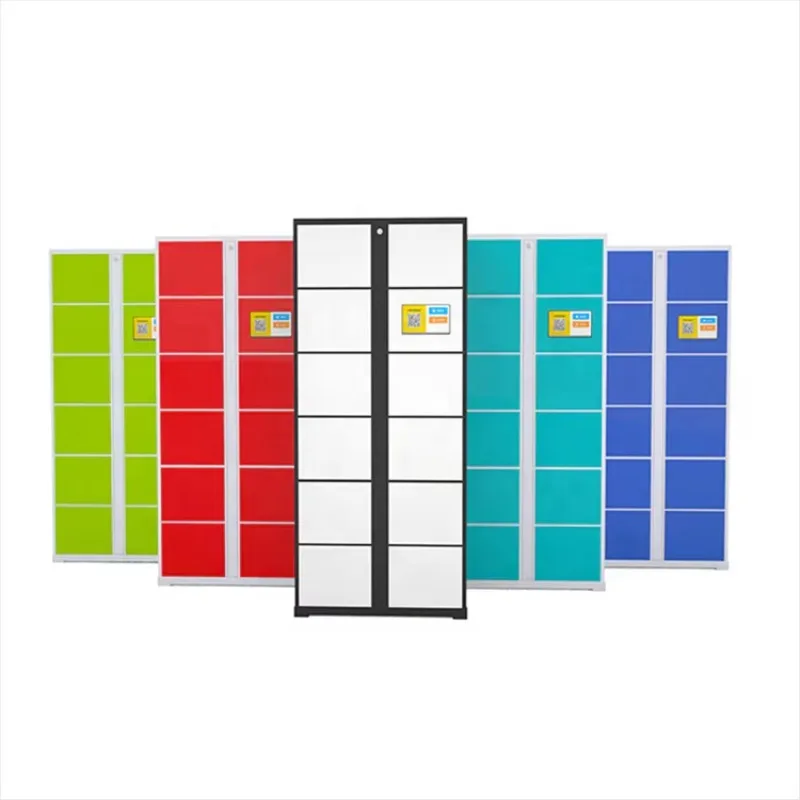 Custom smart Locker Small Steel Shelf Locker Electronic Smart Metal Storage Barcode Digital System Locker