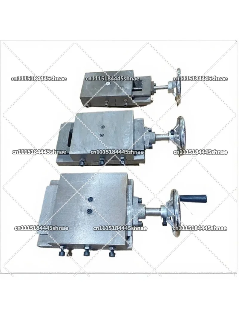 Cast Iron Dovetail Groove Sliding Plate with Rod Straight Line One-way Hand Slide Module Slider Mechanical Guide Rail Table