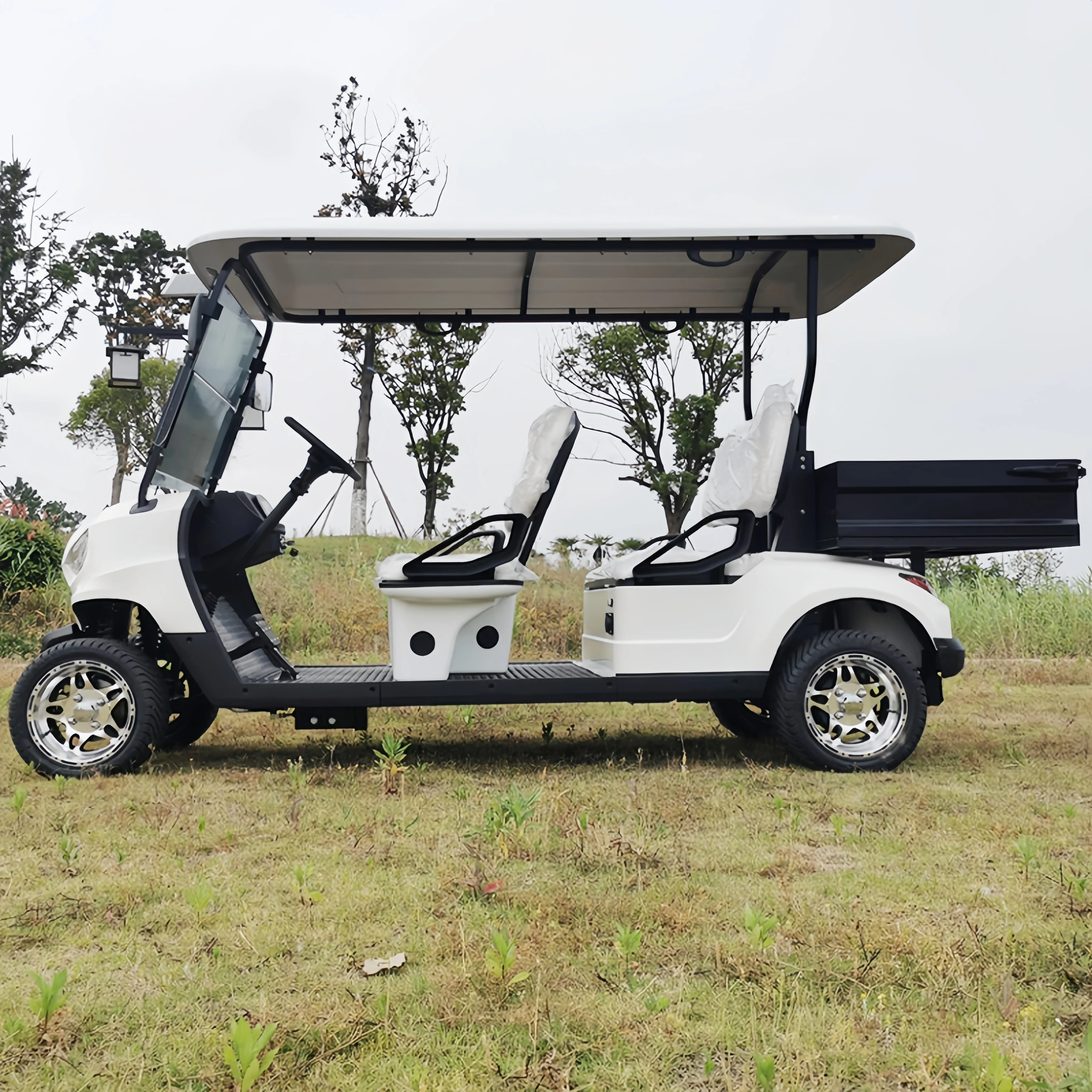 High Performance Electric Motorized Buggy 4 Seater Street Legal Golf Cart