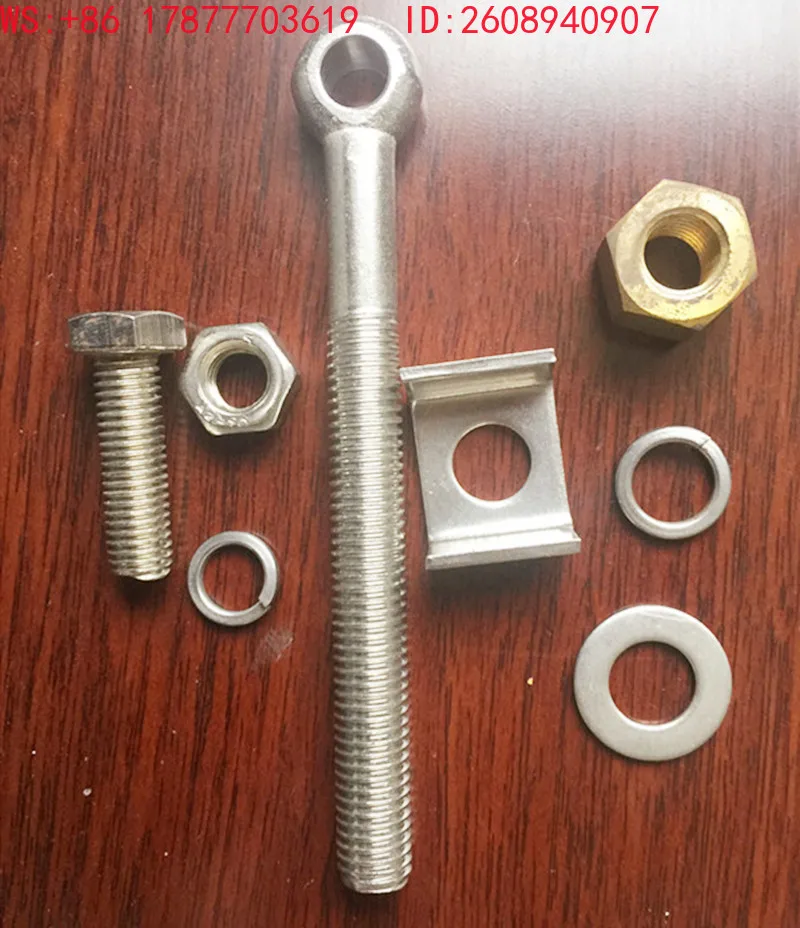 （2PCS）Metal style large bundle ring M12 (130mm long)