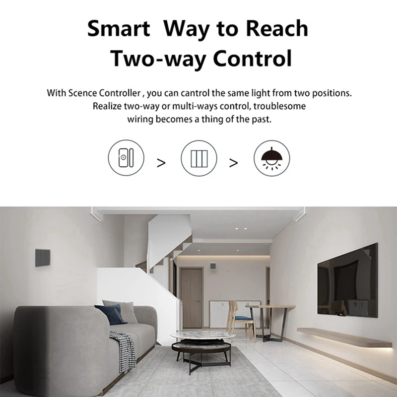 Tuya Zigbee Smart Switch 220V Push Button Light Switches Wall Push Button Switch Smart Life Remote Control 3-Gang Łatwy w użyciu C