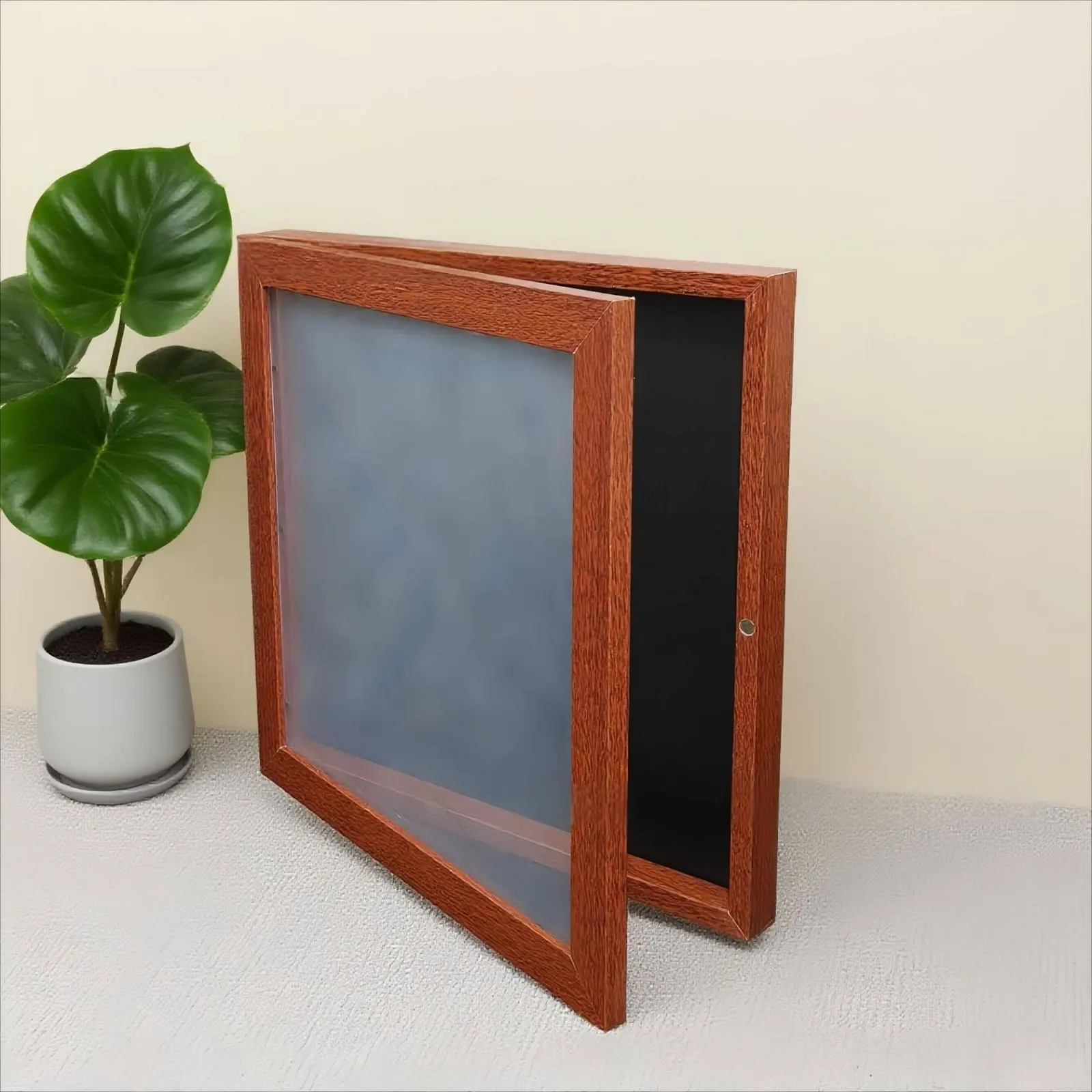 Sports Jersey Frame Flip Cover Shirt Display Frame Shadow Box Easy to Assemble