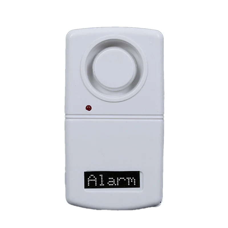 Detector de vibración de alta sensibilidad, alarmas de terremotos con iluminación LED, alarma eléctrica inalámbrica para puerta y coche