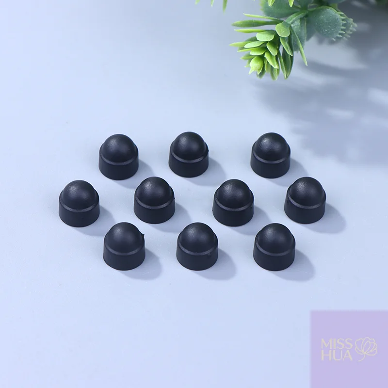 10Pcs M4 M5 M6 M8 M10 M12 Bolt Nut Dome Protection Caps Covers Exposed Hexagon Plastic Screw Protection Covers