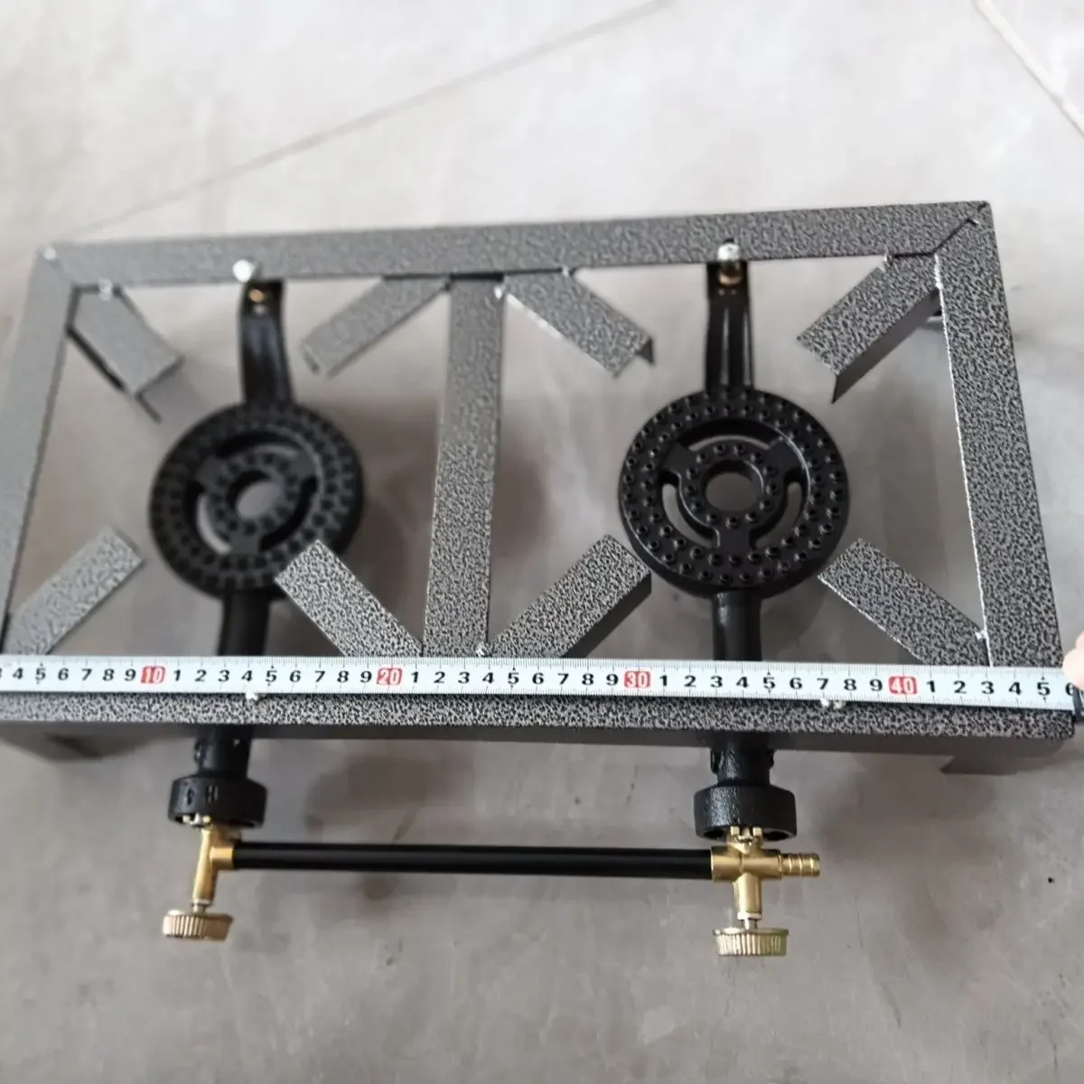 Double-head Pot Stove Low-pressure Liquefied Gas Special Stove Portable and Movable Double-head Stove Cooking Home Appliances