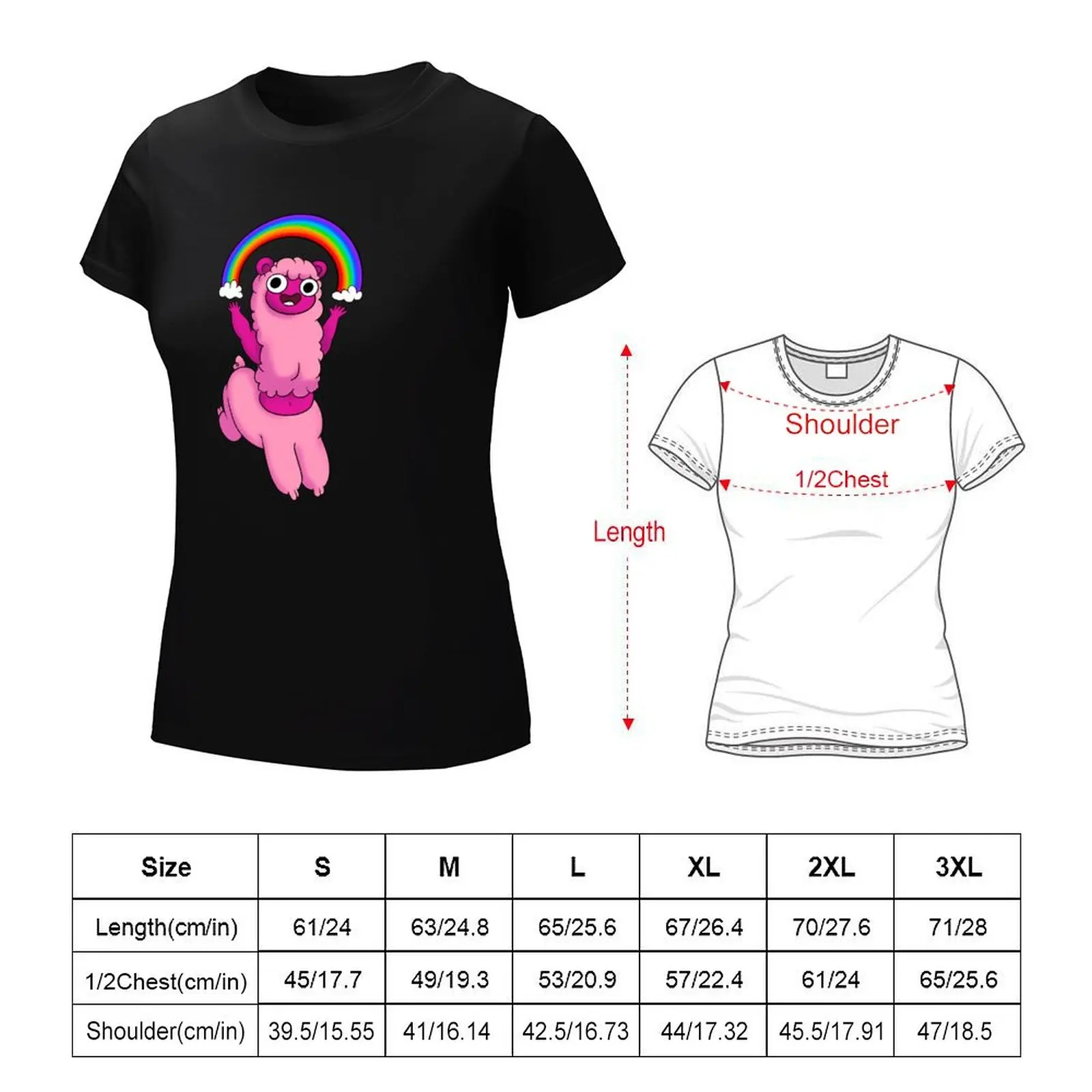 Rainbow Pride Wammawink in Centaurworld T-Shirt summer tops funny t-shirt dress for Women long