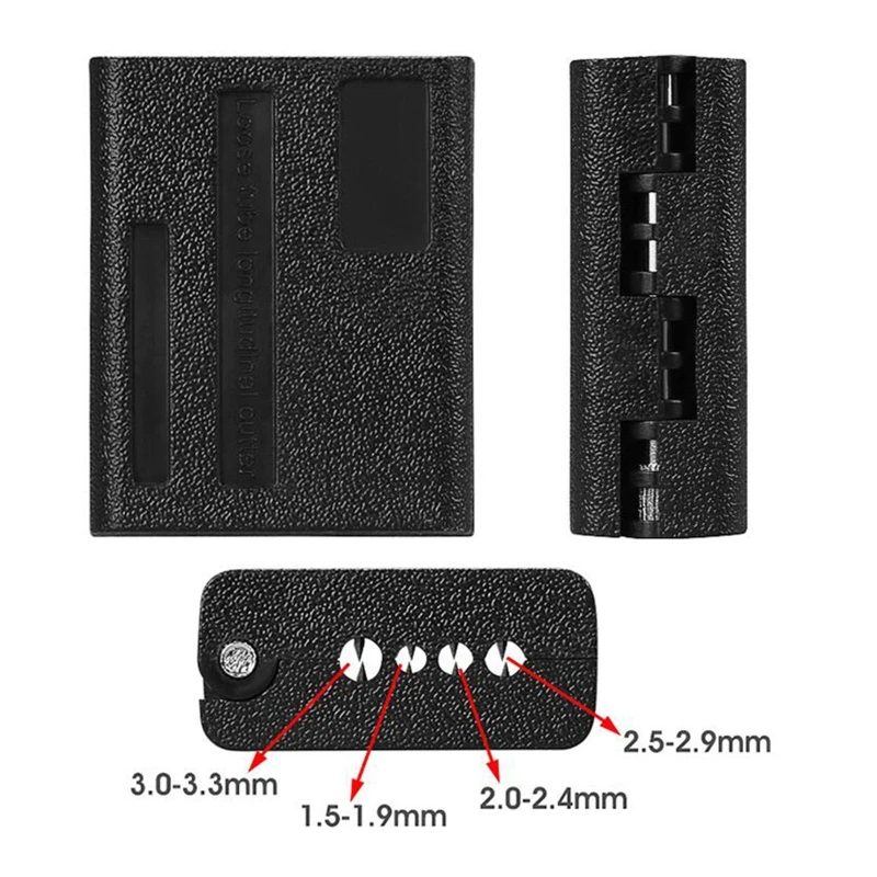 TK-K2 Инструмент для резки оптоволоконного кабеля среднего пролета диаметром 1,5-3,3 мм, инструмент для зачистки труб