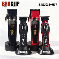BRDCLIP BRD2035 9900RPM Professional Hair Clipper DLC FADE Blade Magnetic Motor Machine Base Charger Barber Trimmer 7200RPM M3T