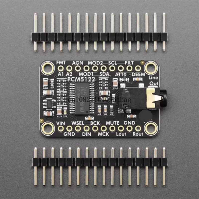 for Adafruit 6421 PCM5122 I2S DAC with Line Level Output - HW, I2C or SPI
