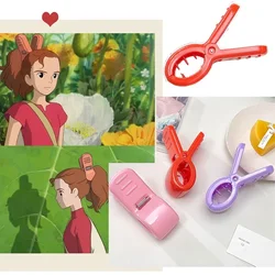 Śliczny Arrietty Cosplay do włosów rekina dla dorosłych dziecko czerwony szpilka do kucyka moda koreańska ozdoba do włosów pazur akcesoria do nakrycia głowy dla kobiet