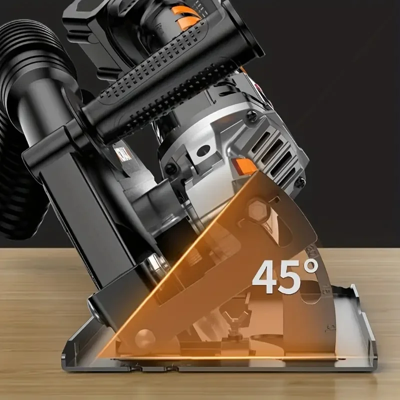 Imagem -03 - Suporte Ajustável de Moedor de Ângulo sem Poeira Suporte de Moedor de Ângulo Fixo de Mão Base de Máquina 45 °