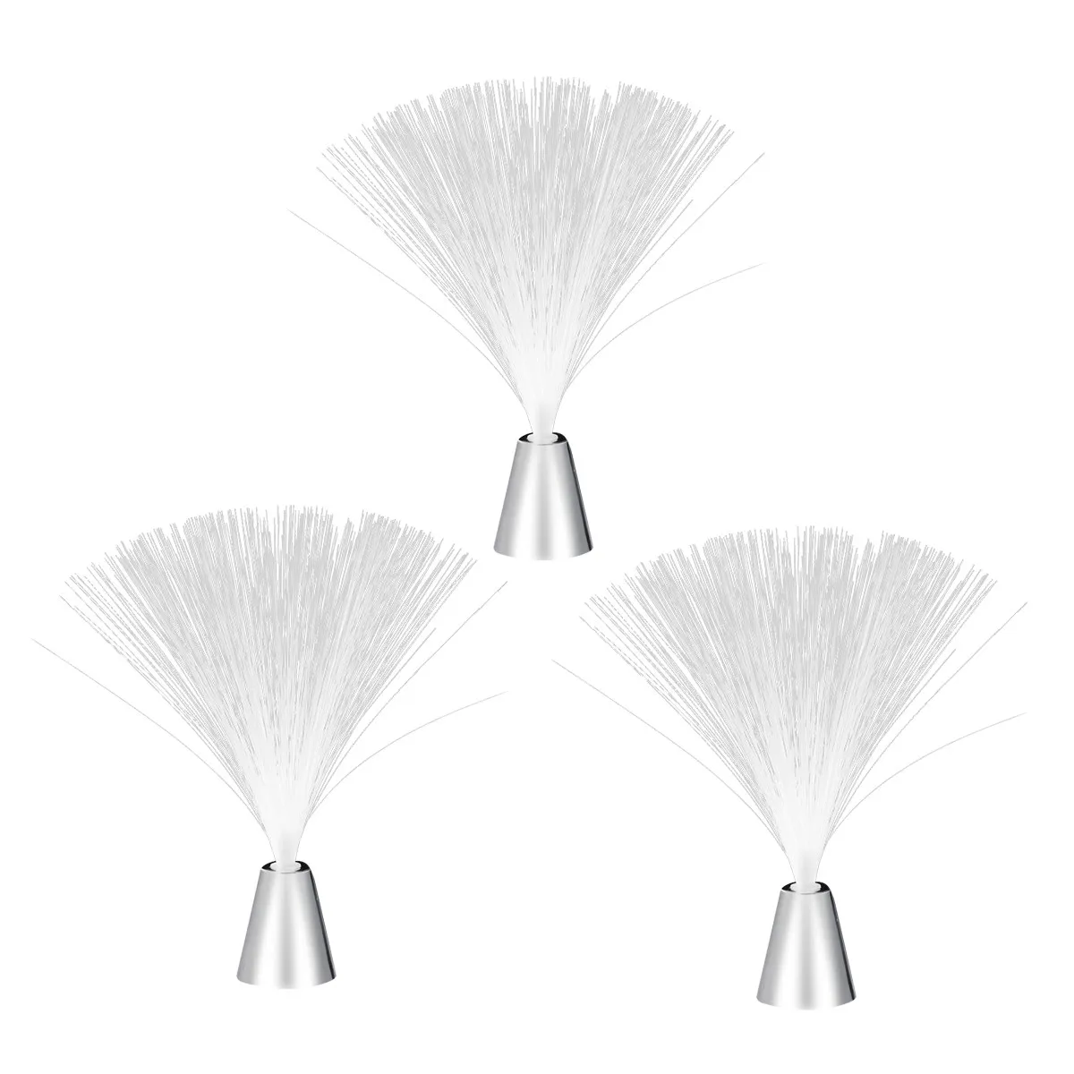 6Pcs Fiber Optic Lamp LED Color Changing Light for Home Party Wedding Decoration Bedside Atmosphere Fiber Optic Light