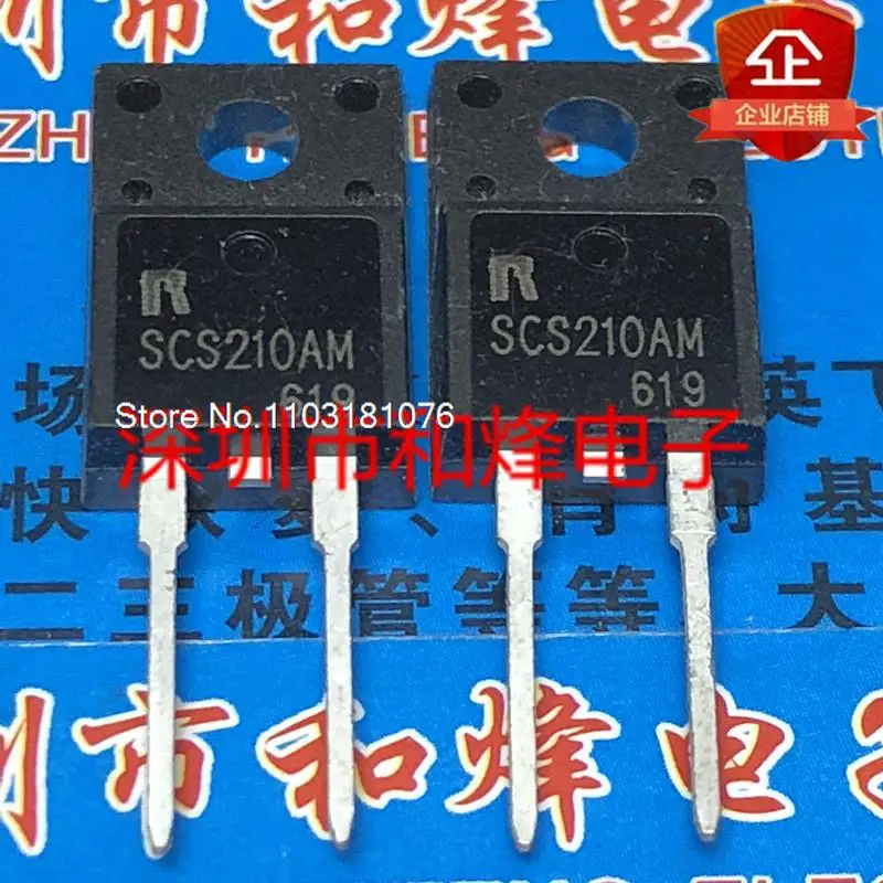 

(10 шт./лот) SCS210AM TO-220F-2 MOS 650 в 10A новый оригинальный чип питания со склада