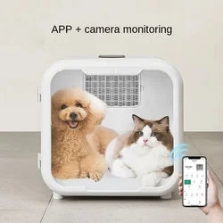 66L Pet Dog Hair Dryer Cat Ultraviolet Sterilization Drying Box Automatically Mute Noise Pet Hair Dryers for Cat Puppies PETJC