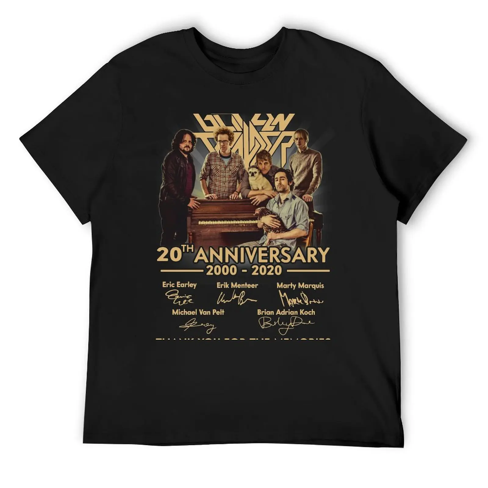 

Anniversary-Thank You For The Memories Blitzen Trapper T-Shirt customs anime t shirts heavyweights heavyweight t shirts for men