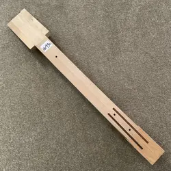 HN990 Raw Materials for Electric Guitar Neck DIY Unfinished Version for Replace in SOlid Maple