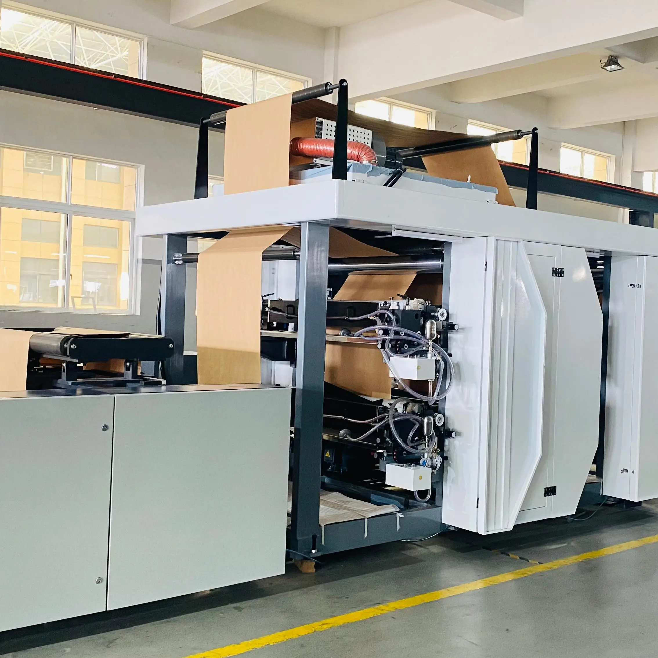 YG Customized Machine Fabrication Sac Paper Bags Production Line Machine Automatic Paper Bag Making Machine Kraft