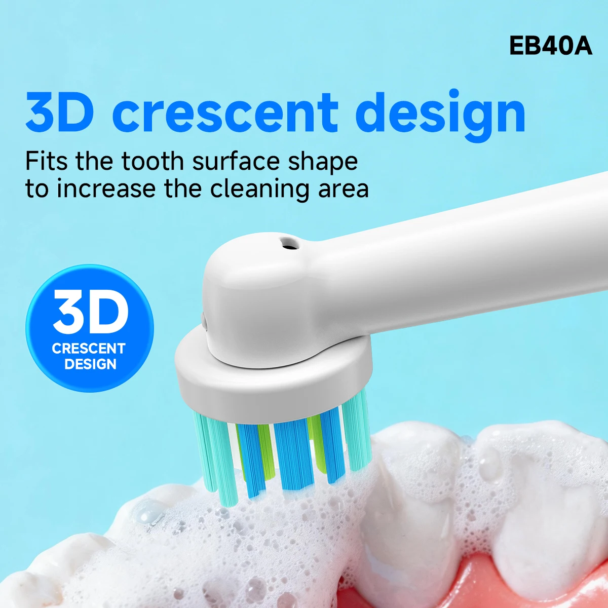 

4/8/12 Pcs Replacement Toothbrush Heads Compatible with Oral-B Braun Professional Electric Toothbrush Heads Brush Heads