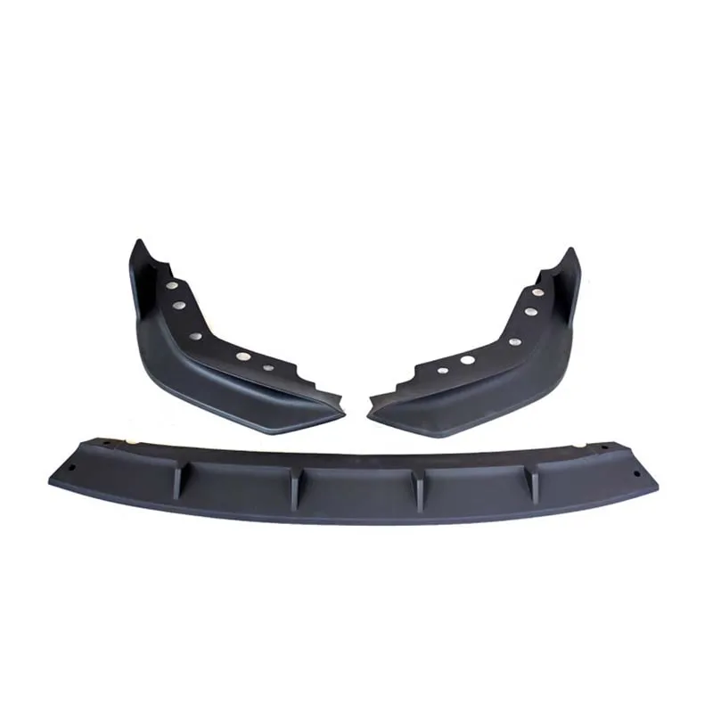 For 2020 BMW 3 Series G20 G28 Front Bumper Lip Splitter High Quality 3-Segment ABS Material Spoiler Car Parts