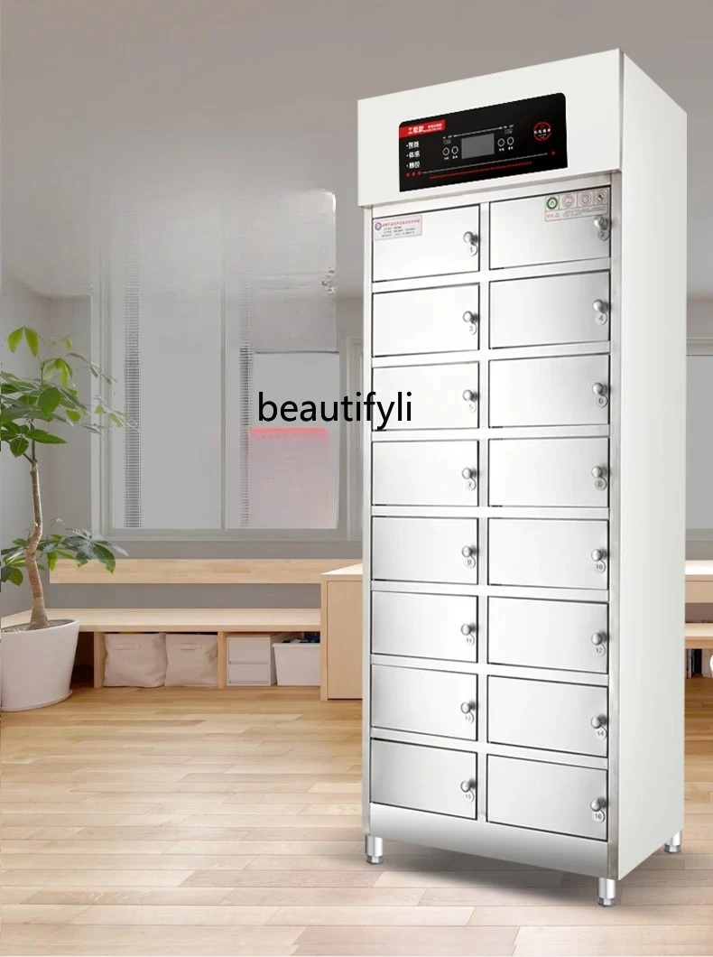 

Commercial bank disinfection cabinet 40 doors 28 doors independent door lock non-magnetic stainless steel hot air circulation