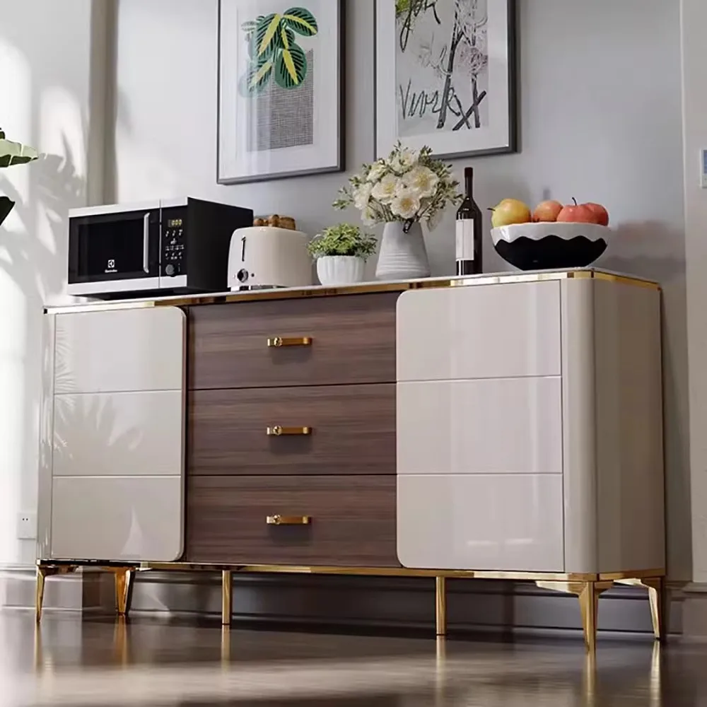 

Elegant Nordic Cabinets Living Room Multipurpose Simple Space Saving Display Cabinet Storage Open Woonkamer Kasten Furniture