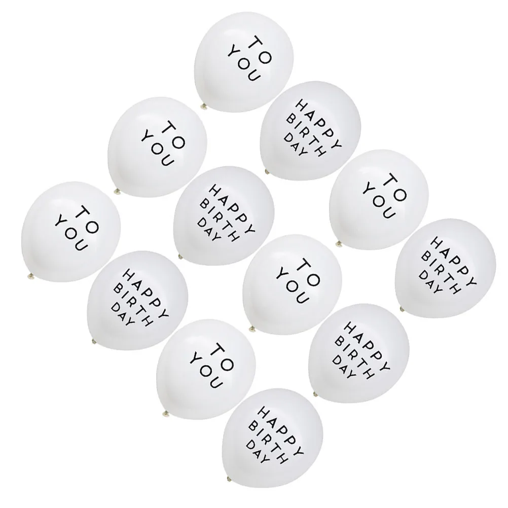 

100Pcs 12 Inch Birthday Balloons Premium Latex Balloons Set Perfect Party Decoration for Home Gathering and Outdoor