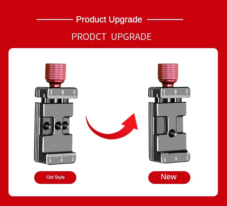 Schnellwechselplatte mit Cold Shoe 1/4 Zoll Gimbal und L-Platte 50g/100g Gegengewichtsklemme für DJI Ronin SC Stabilisator für Arca – Detail 1