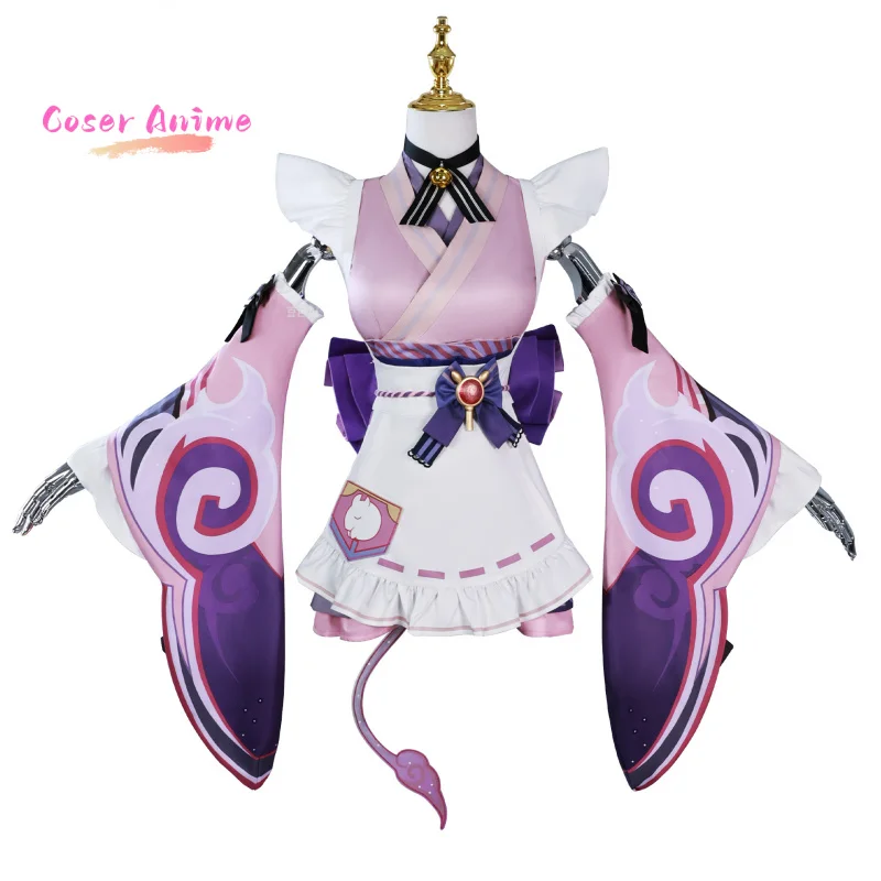 Genshin Impact Yumatisuki Mizuki disfraz de cosplay fiesta de Halloween Navidad juego de rol cómic XS-XXXL nuevo Anime Sexy