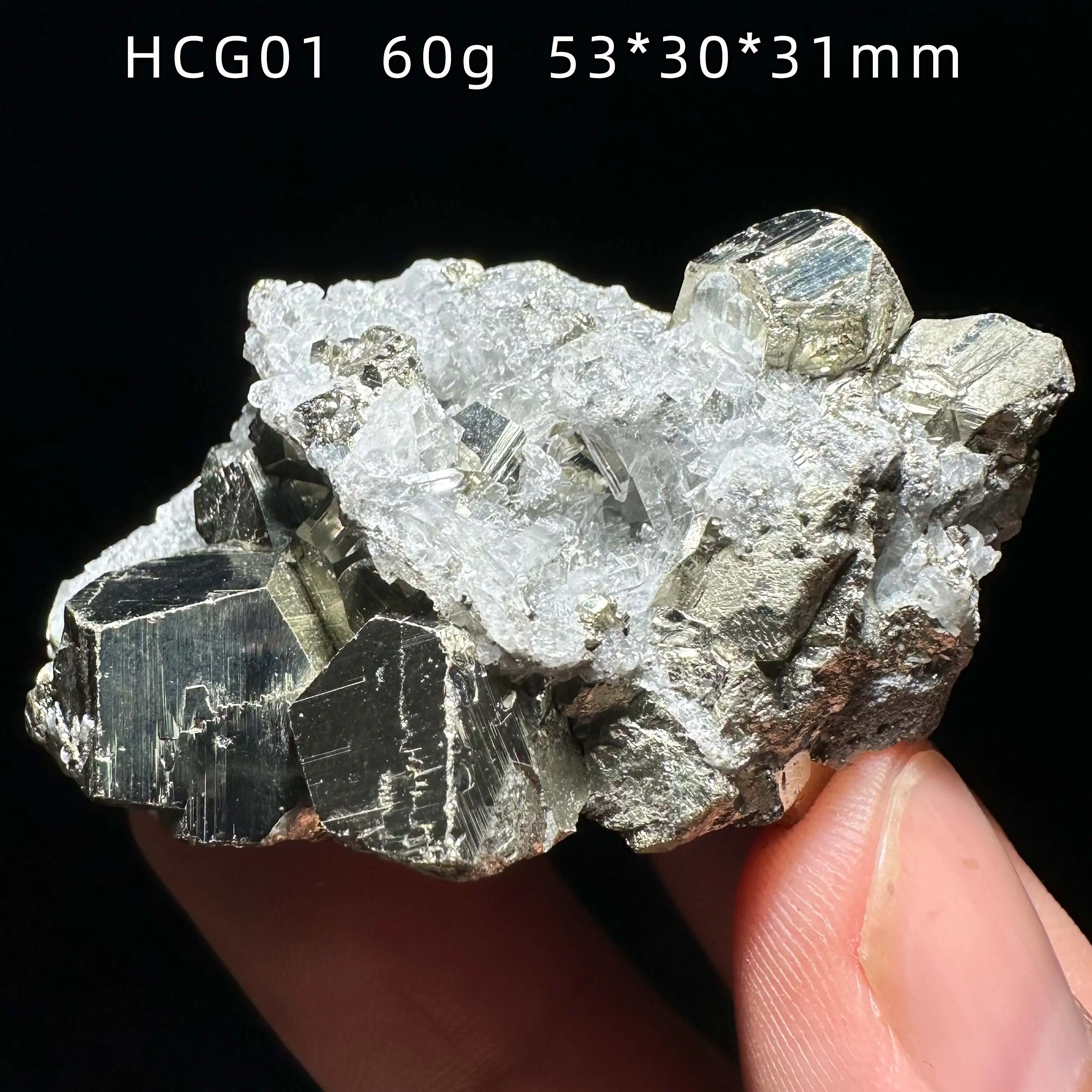 Natural Raw Pyrite Crystal Healing Teaching Collection Gift Home Decor