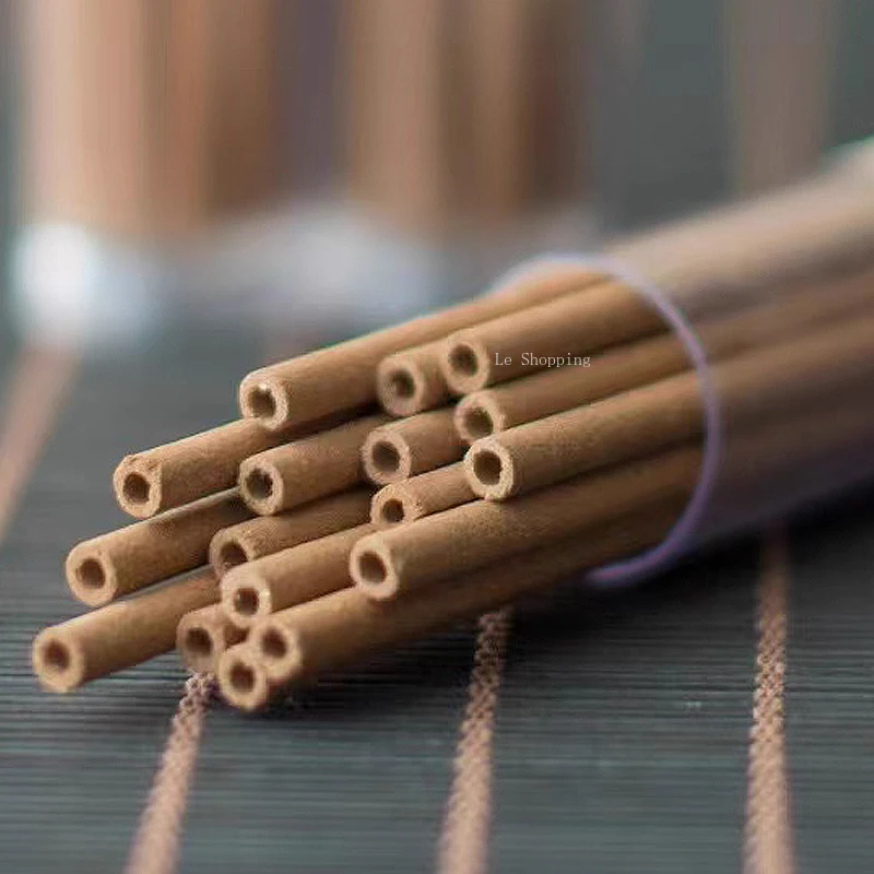 Natural Hollow Backflow Incense Sticks/Old Mountain Sandalwood Goose Pear Cliff Cypress Tearoom Indoor Purify The Air Joss Stick