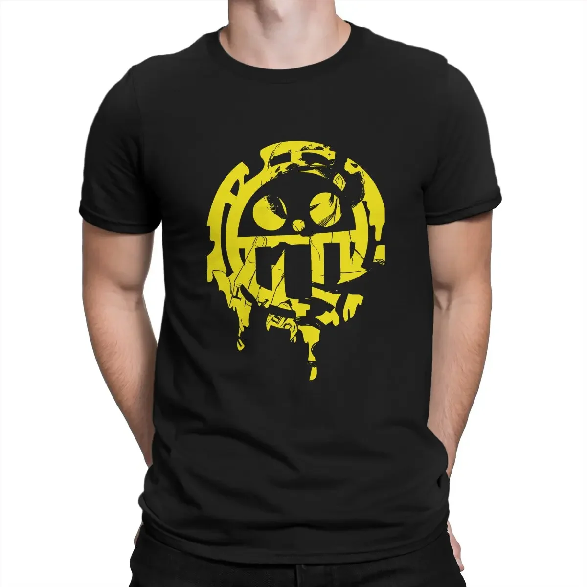 Anime O Neck Tops T Shirt Trafalgar Law Modal  One Piece Humor Gift Idea Graphic   Men Clothing