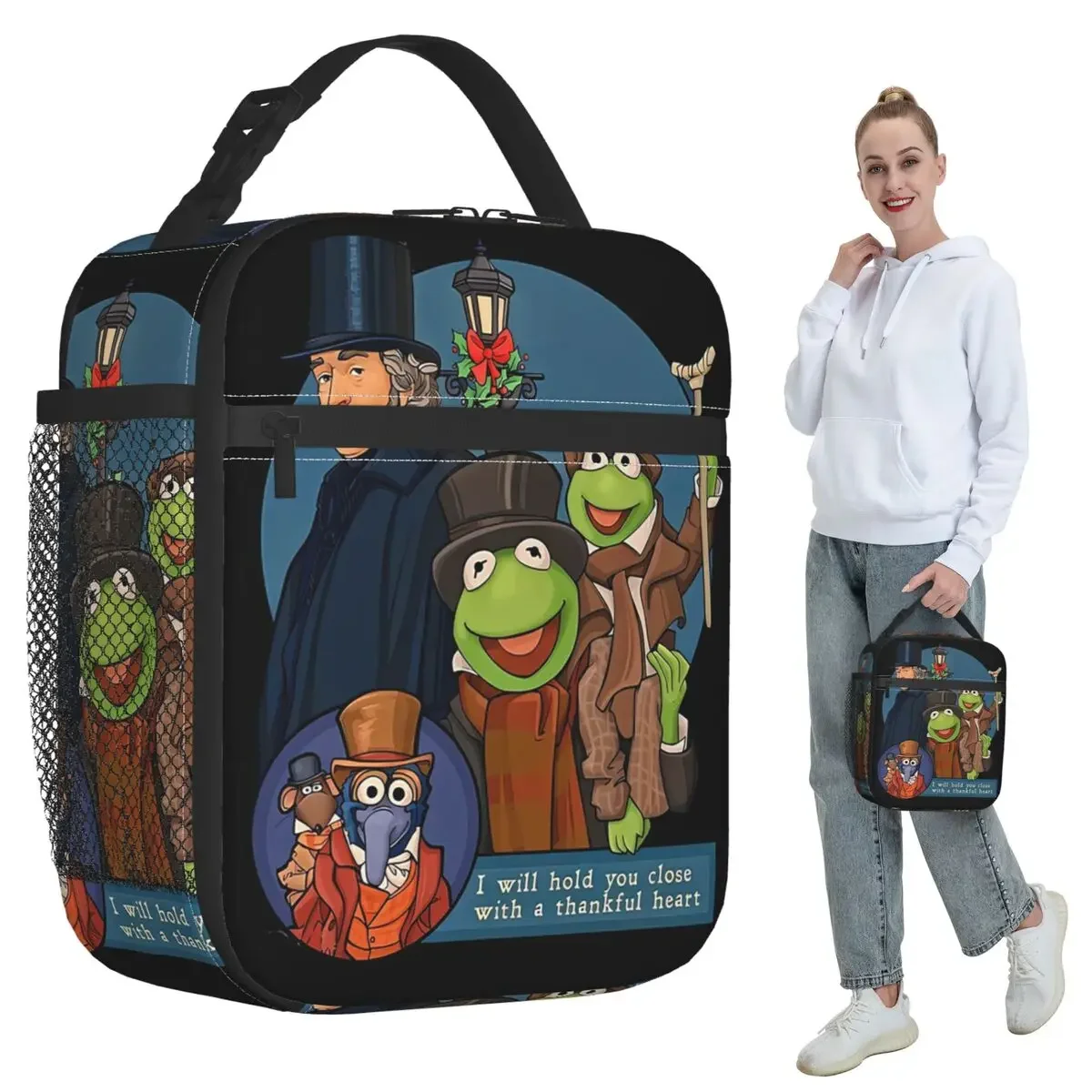 lancheira-termica-portatil-i-will-hold-you-close-with-a-thankful-heart-muppet-christmas-carol