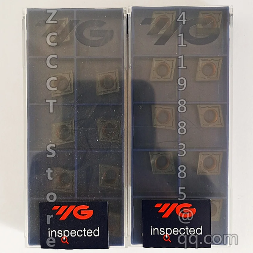 CCMT09T304-UG YG3010/CCMT09T308-UG YG3010 CCMT32.51 CCMT32.52 CCMT09T304 CCMT09T308 Original YG-1 Carbide Inserts Turning insert