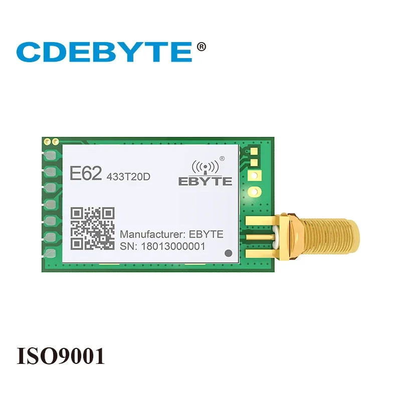 E62-433T20D Full Duplex Frequency Hopping 433mhz 100mW SMA Antenna IoT uhf Wireless Transceiver Transmitter Receiver rf Module