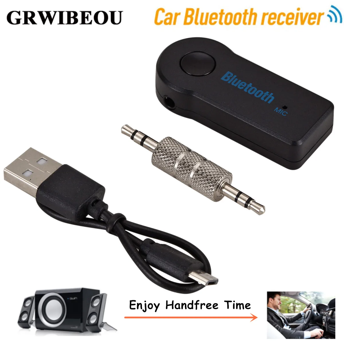 2 in 1受信機送信機,bluetooth 5.0と互換性のある受信機,3.5mmジャック,自動車用音楽オーディオ,a2dp,受信機