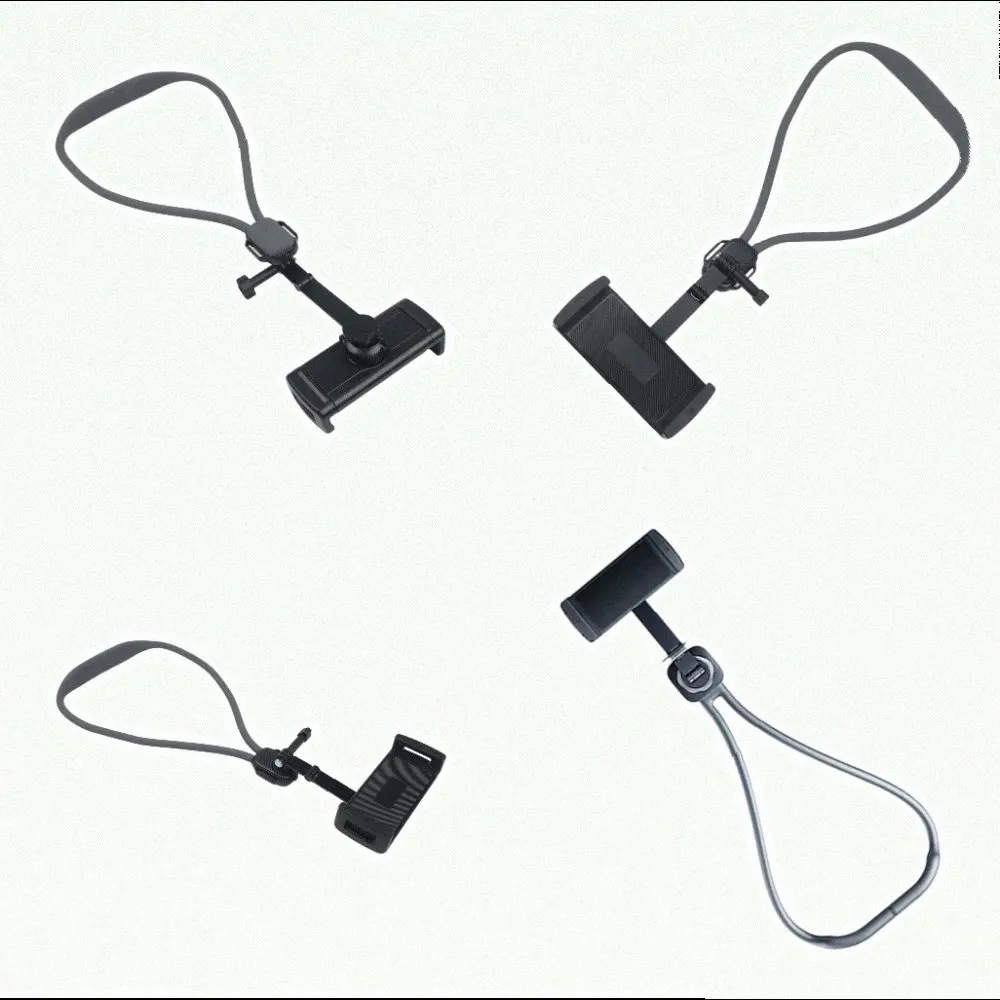 Three-Axis Rotating Mount for Smartphones on For Car Headrests Supporting Video Streaming and Hands-Free Use Three-Axis