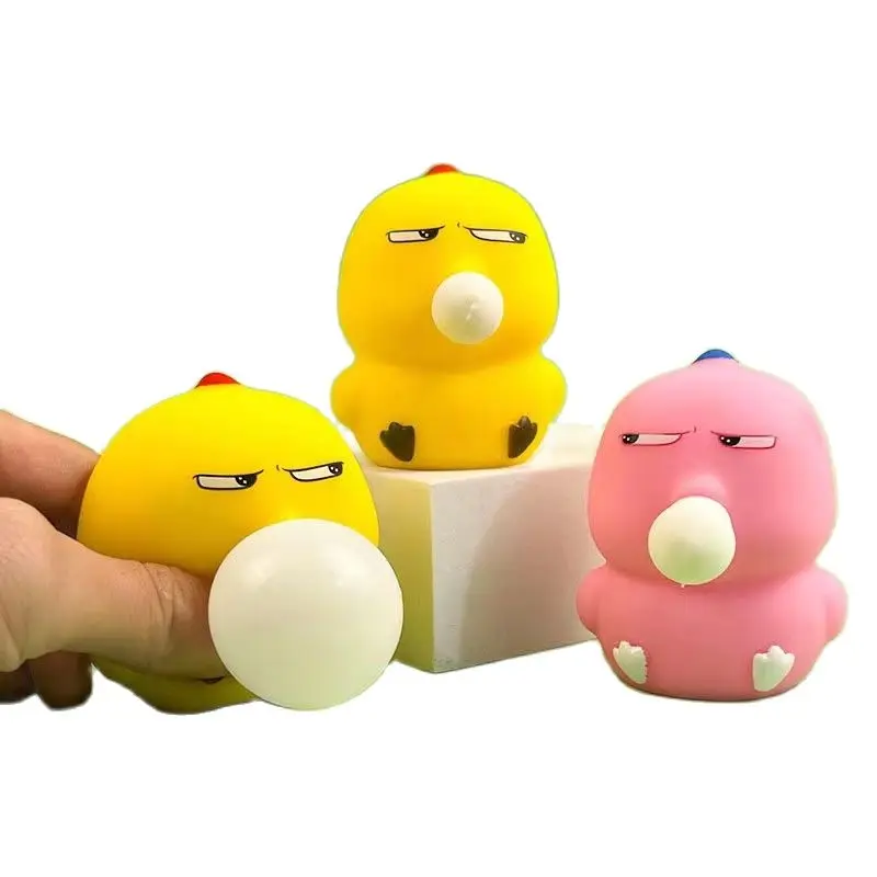 1 decompression creative pinching bubble chick decompression squeeze toy TPR adult children's Antistress Toy toy gift