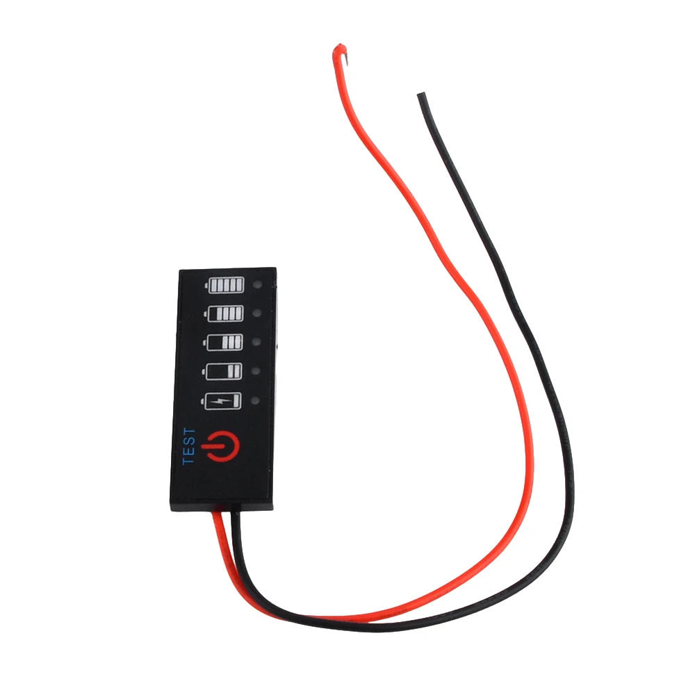 1S 2S 3S 4S 5S 6S 3.7V-25.2V Battery Level Indicator 18650 Lipo Lithium Capacity Tester Meter Module Lithium Battery Display DIY