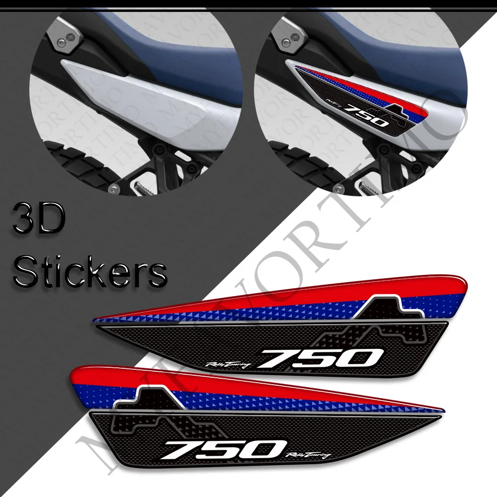 Transalp XL750 2023 Motorcycle Fuel Tank Pad Decals For Honda Transalp XL 750 Fairing Protector sticker Set