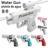 2025 NEW Manual Water Gun Continuous Firing Pistol Water Play Toy Gun Creative Outdoor Shooting Game for Kids Boys Girls Adults