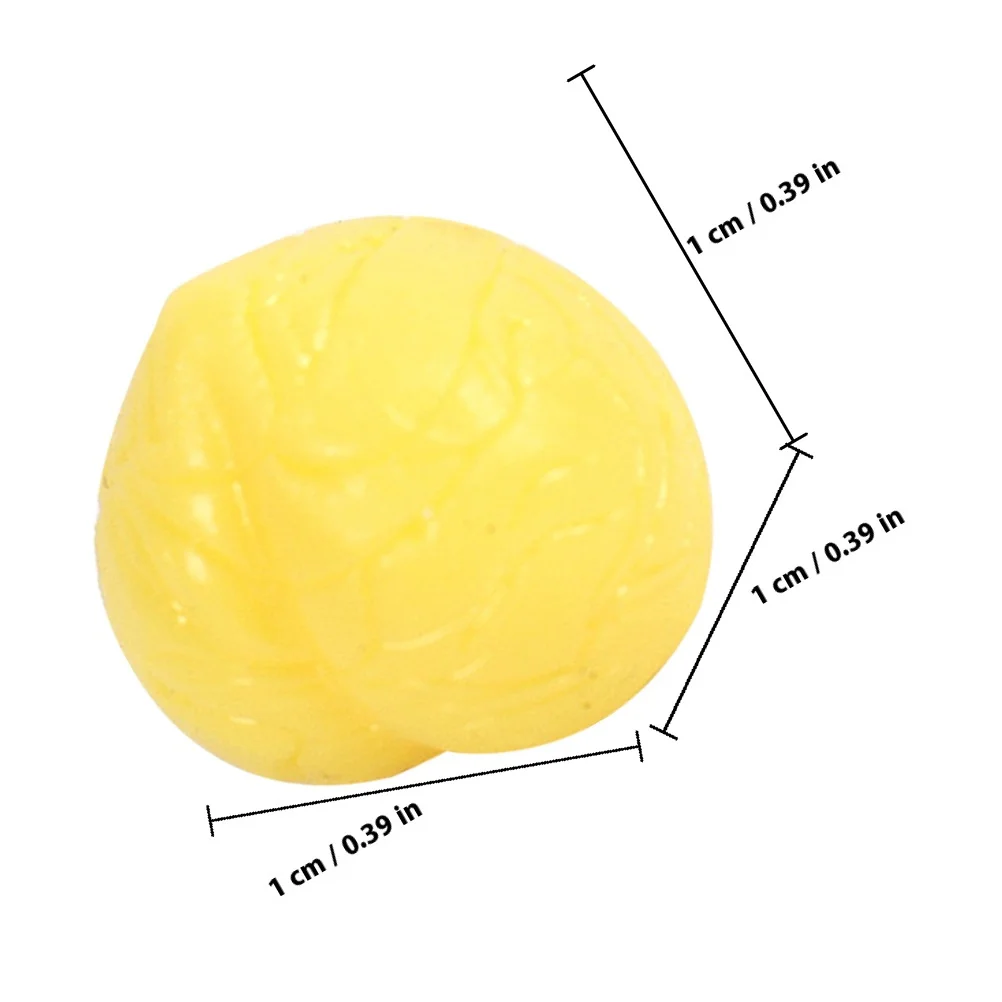 25 قطعة شكل الخوخ الصغير ضغط الإجهاد الإغاثة مرونة الفواكه تخفيض الضغط المحمولة القلق تخفيف الضغط اللعب