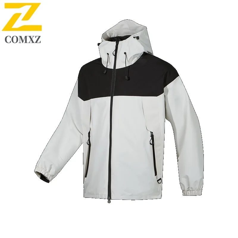 

COMXZ 2025 Autumn Winter New Windbreaker American style Teenager Trend Jacket Outdoor sport Windproof Hiking Coat Youth Style