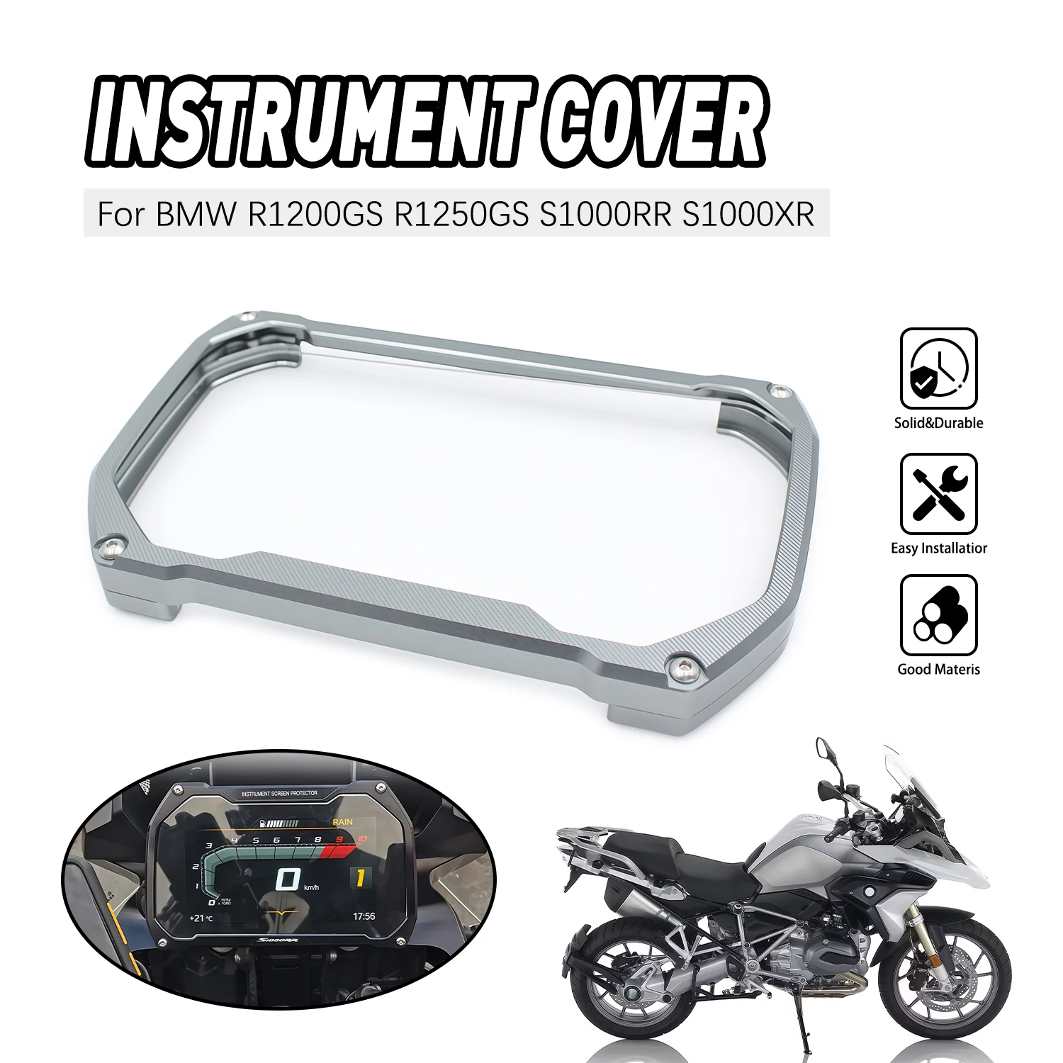 

Для BMW S1000RR S1000XR 2020, мотоциклетная рамка, защитная пленка для экрана, защитные детали 2019 2020 S 1000 RR XR