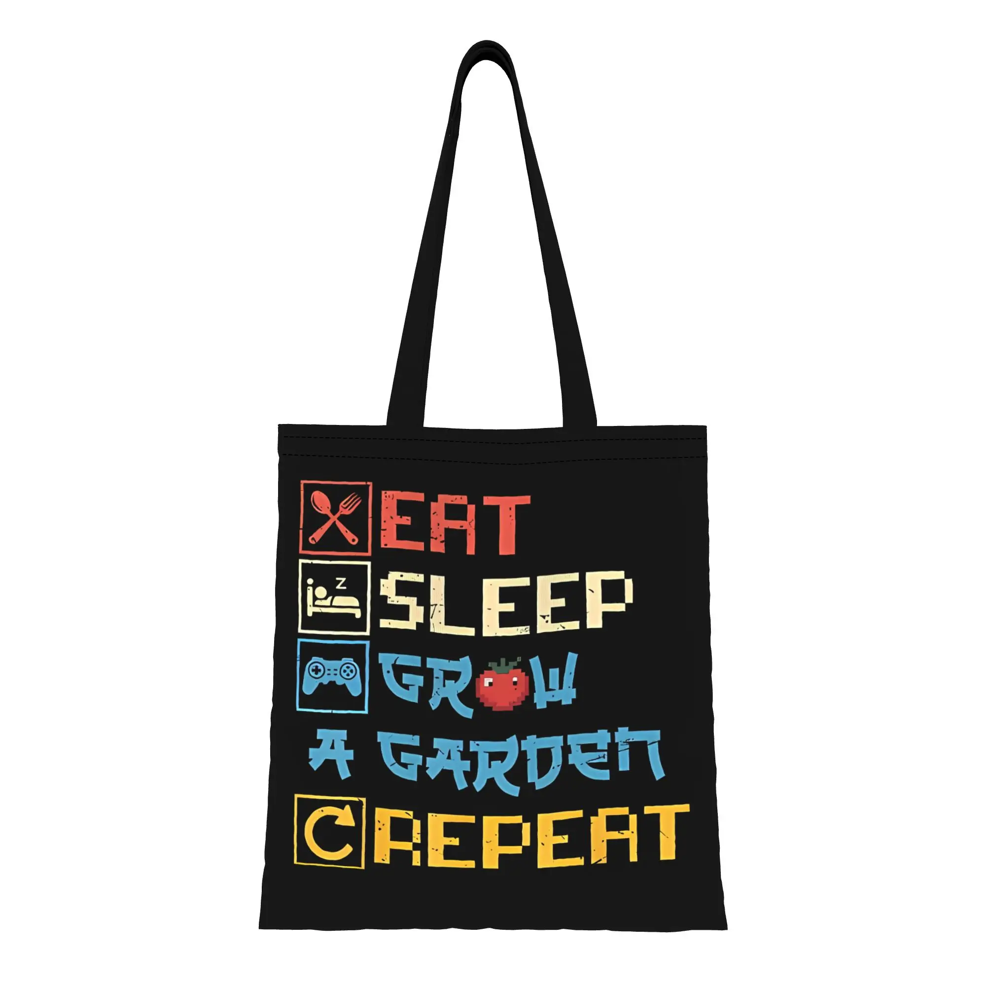 

Сумка-шоппер из холщовой ткани Grow a Gardenn Game A Grow a Gardenn, идеально подходит для покупок, путешествий, активного отдыха, прочная сумка через плечо