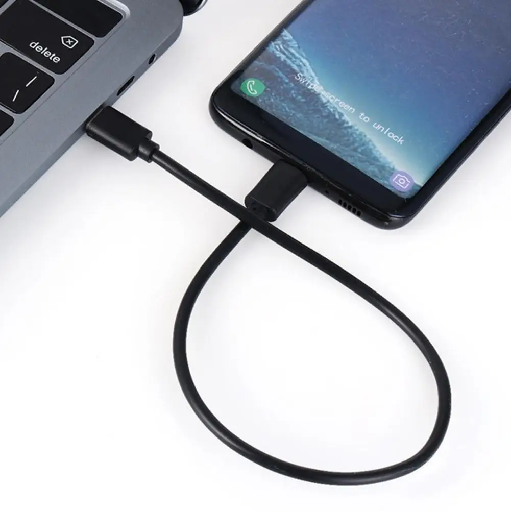 30/100cm Type C Usb-c To For Micro Usb Cable For Xiaomi Mutual Charging And Reverse Data Cable