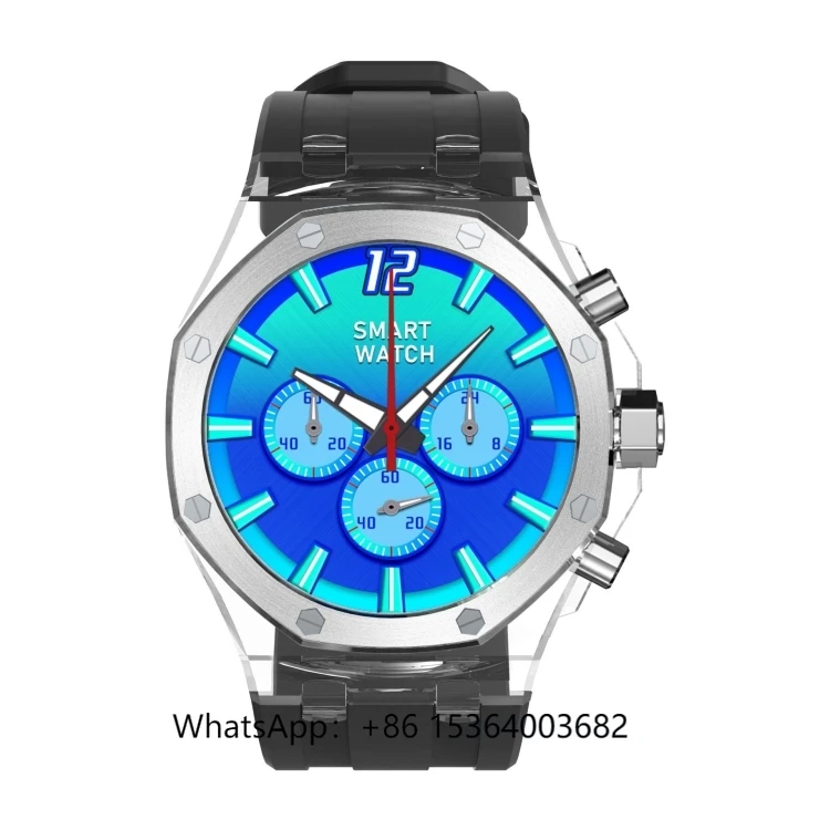 TJXL-스톡 제공 1.43인치 WS-37 AMOLED IP67 방수 건강 모니터링 스마트워치 Jerry 7012-A6 (Fere Fit 앱 포함)