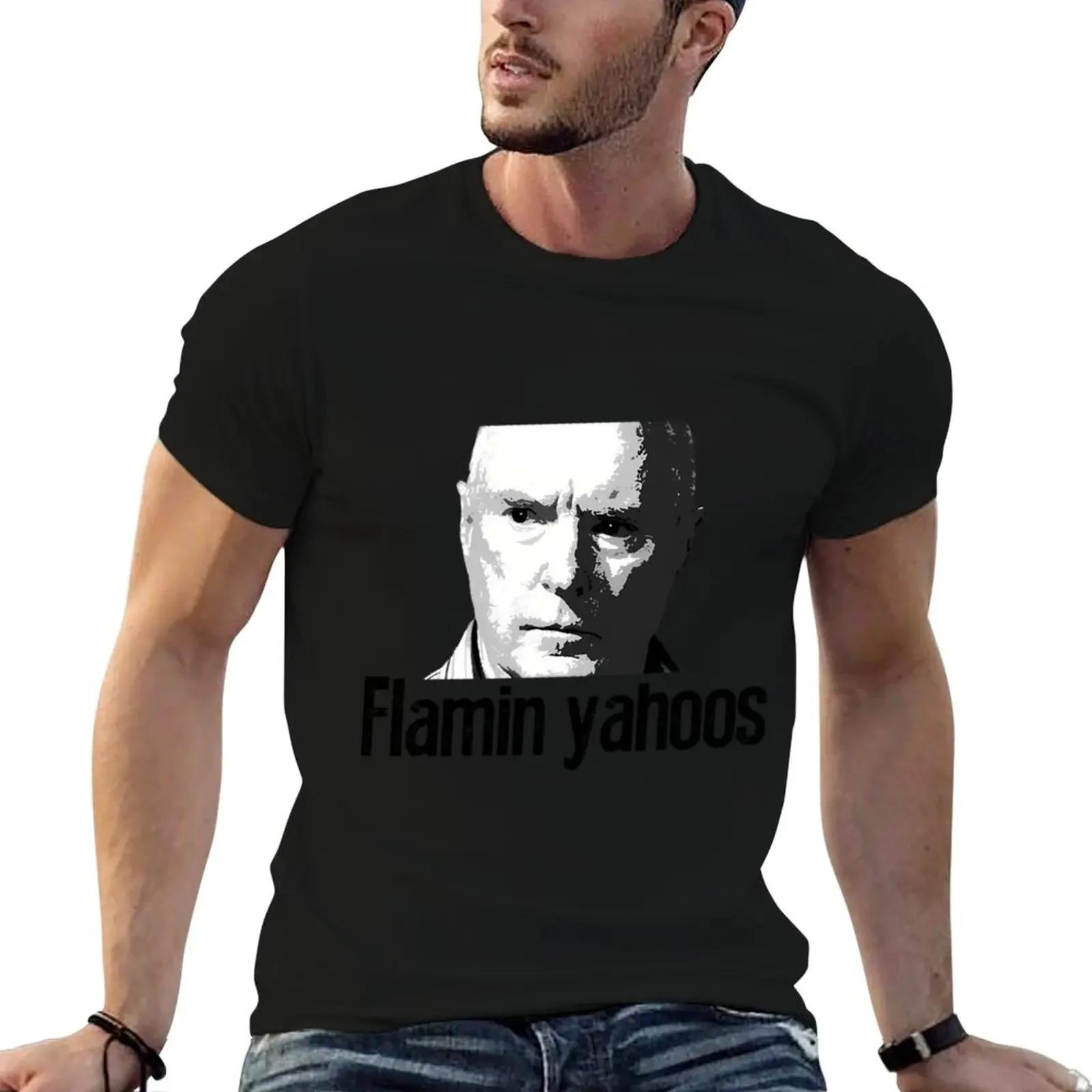 Australian TV Alf Stewart Flamin Yahoos T-Shirt designer shirts for a boy cotton t shirt men