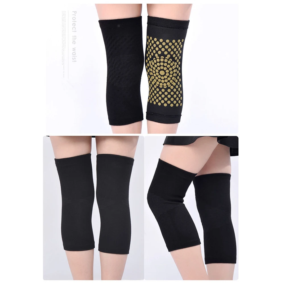 Self Heating Knee Brace Improve Blood Circulation Relieve Local Fatigue Warm Knee Pad Comfortable Skin Friendly for Knee Joint