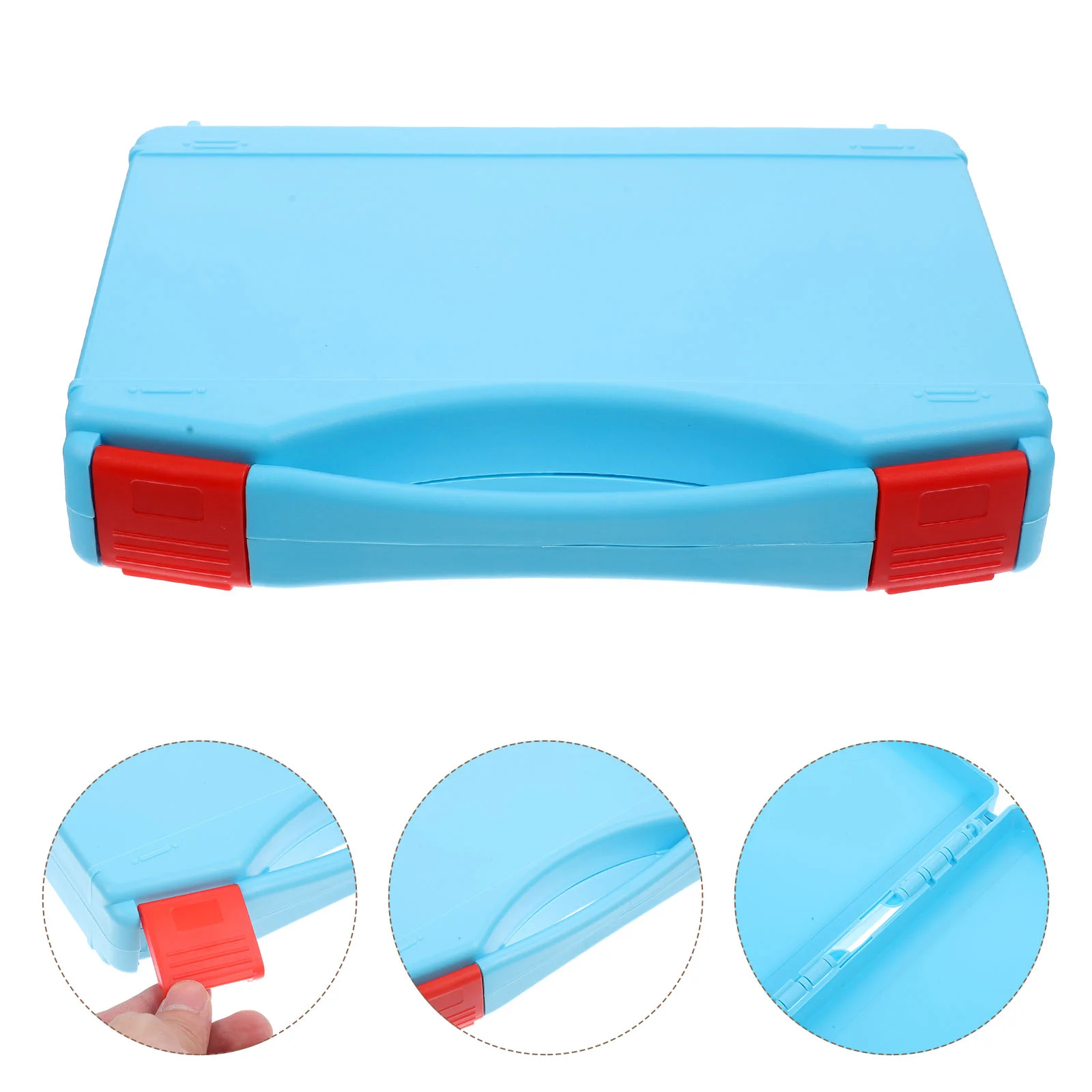 Small Hard Case With Foam Plastic Case Heavy Duty Toolbox Tool Storage Box